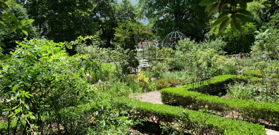 Garten von Drostdy in Swellendam