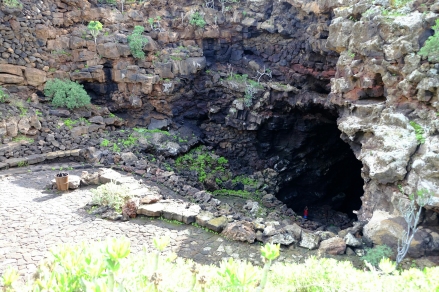 Eingang zur Cueva de los Verdes