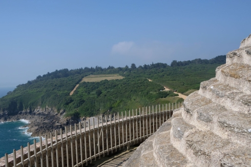 Aussicht vom Fort La Latte